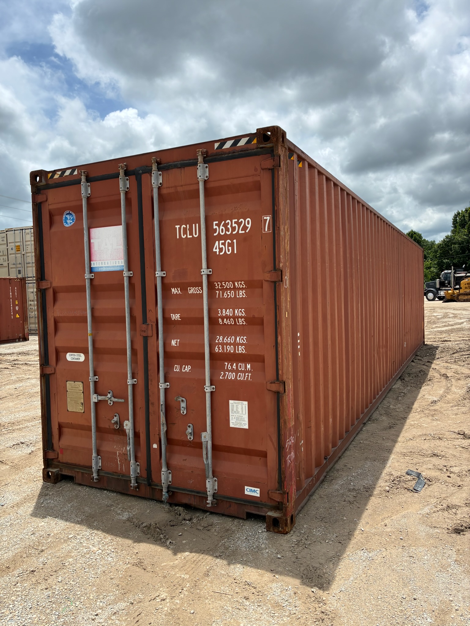 Used 40' High Cube